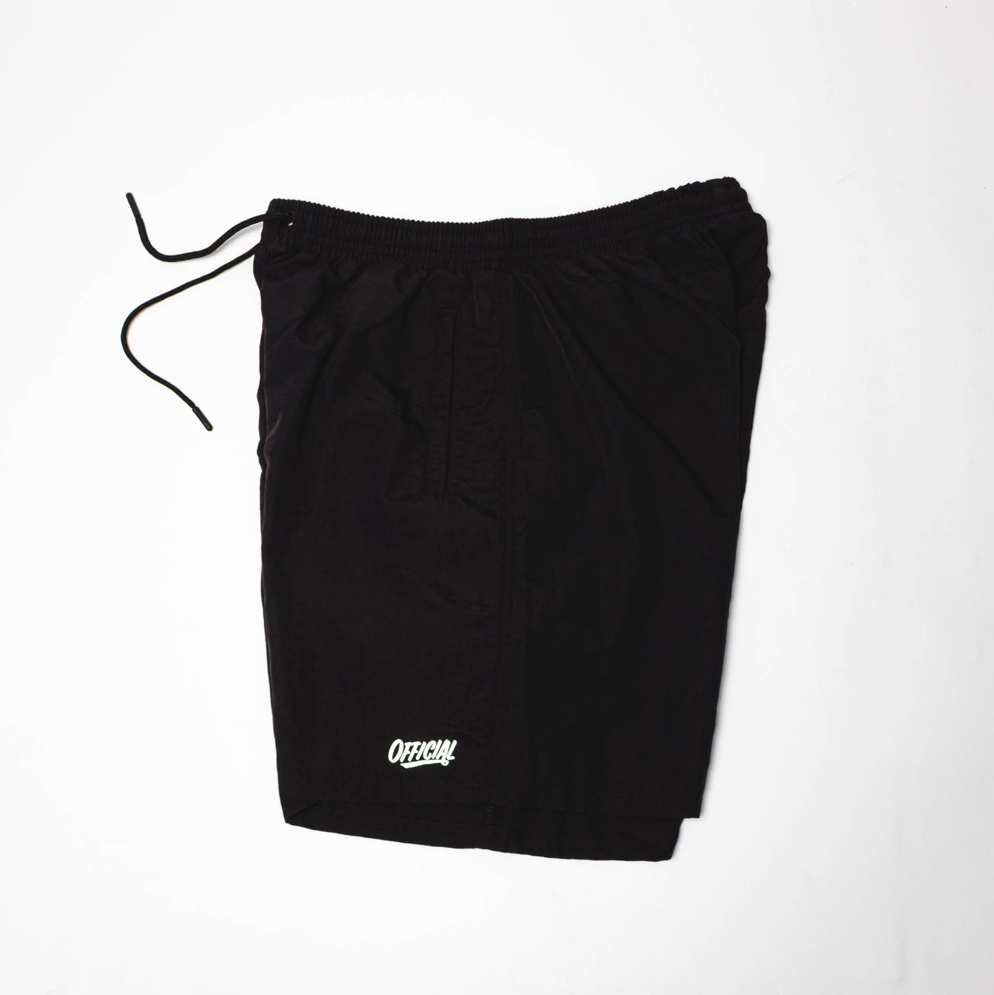 Classic Mesh-Lined Nylon Short (Black)