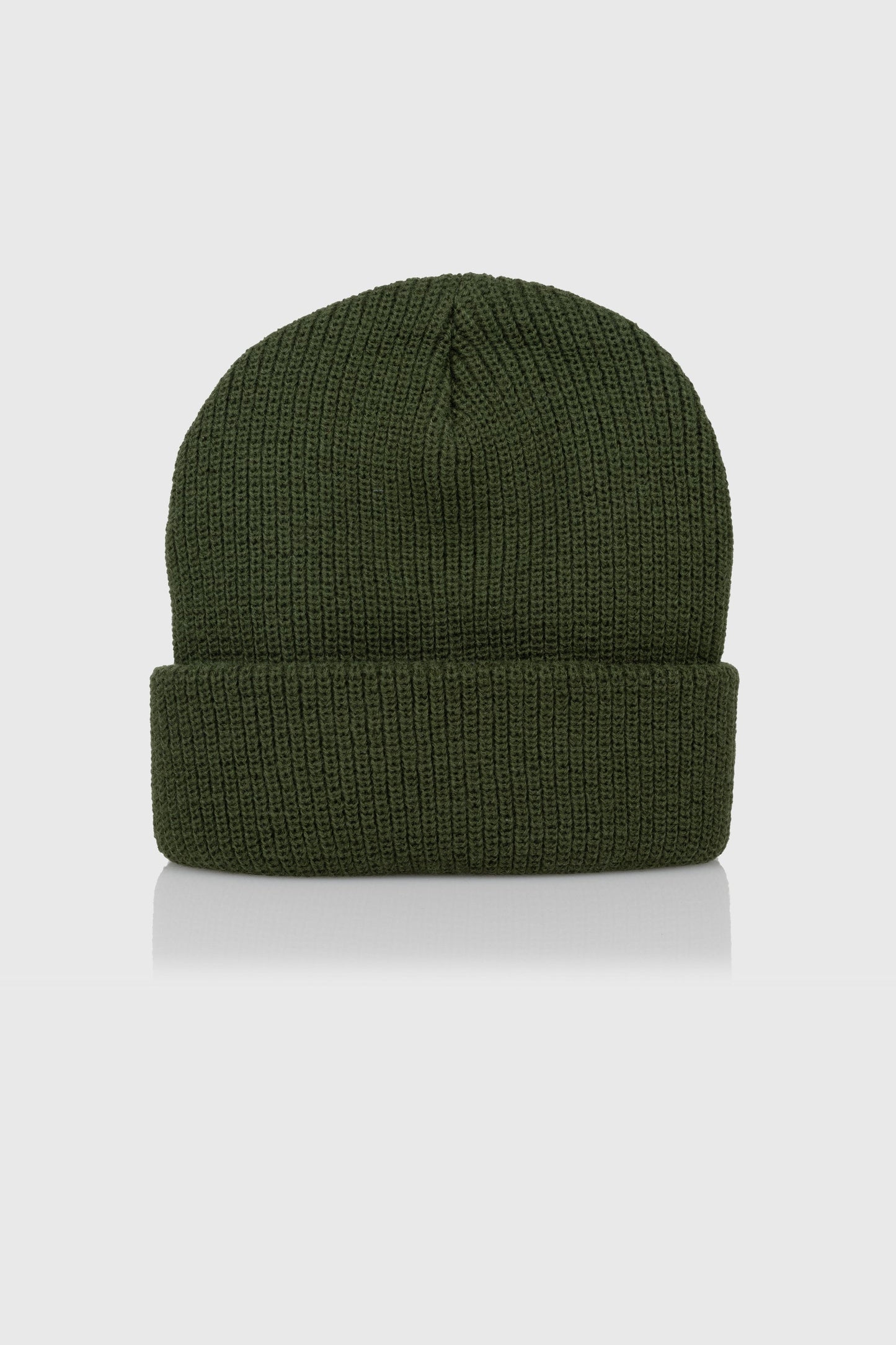 Everyday Box Logo Beanie (Olive)