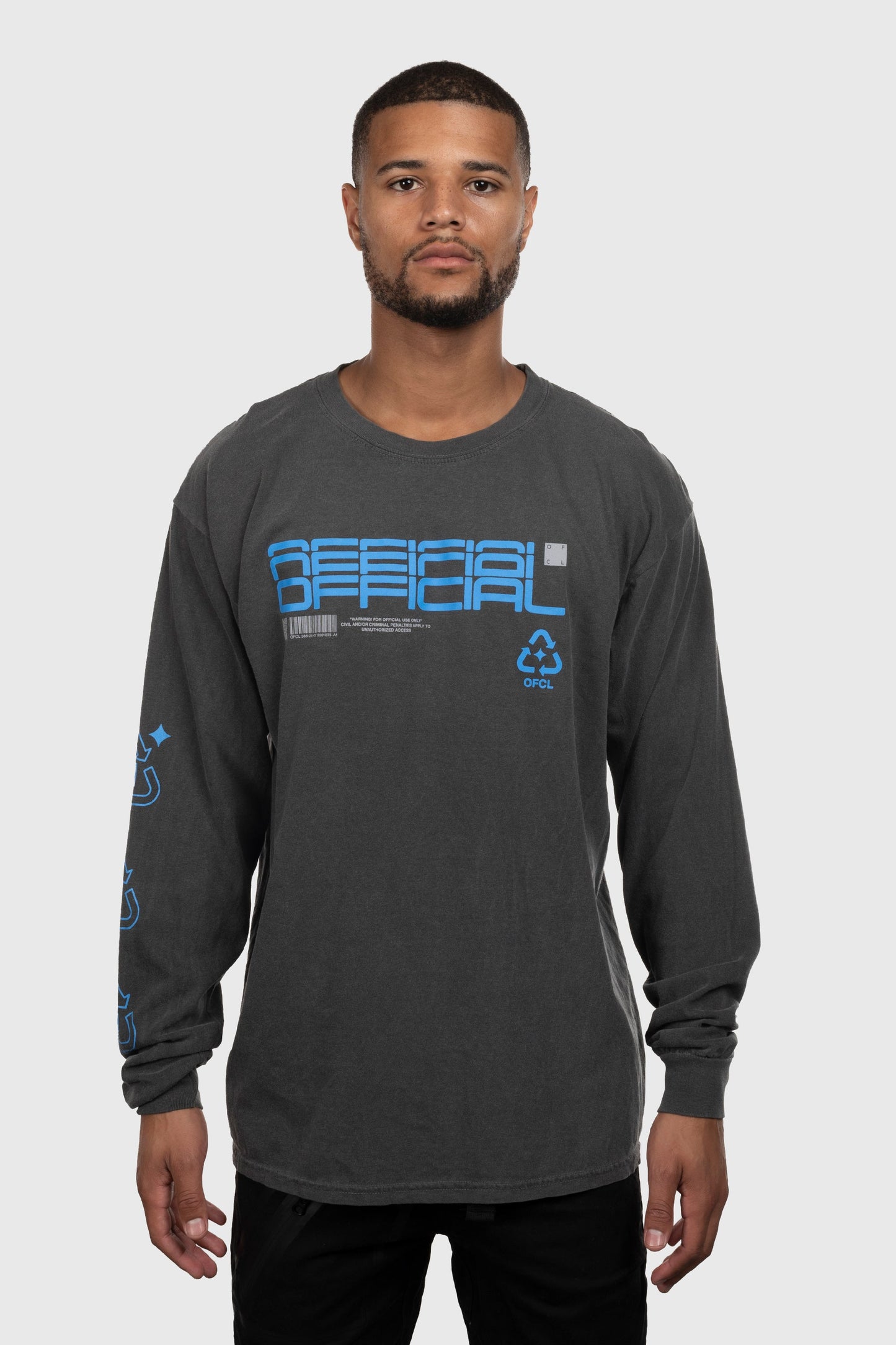 Deterministic Delusion Longsleeve Shirt (Pepper Black)