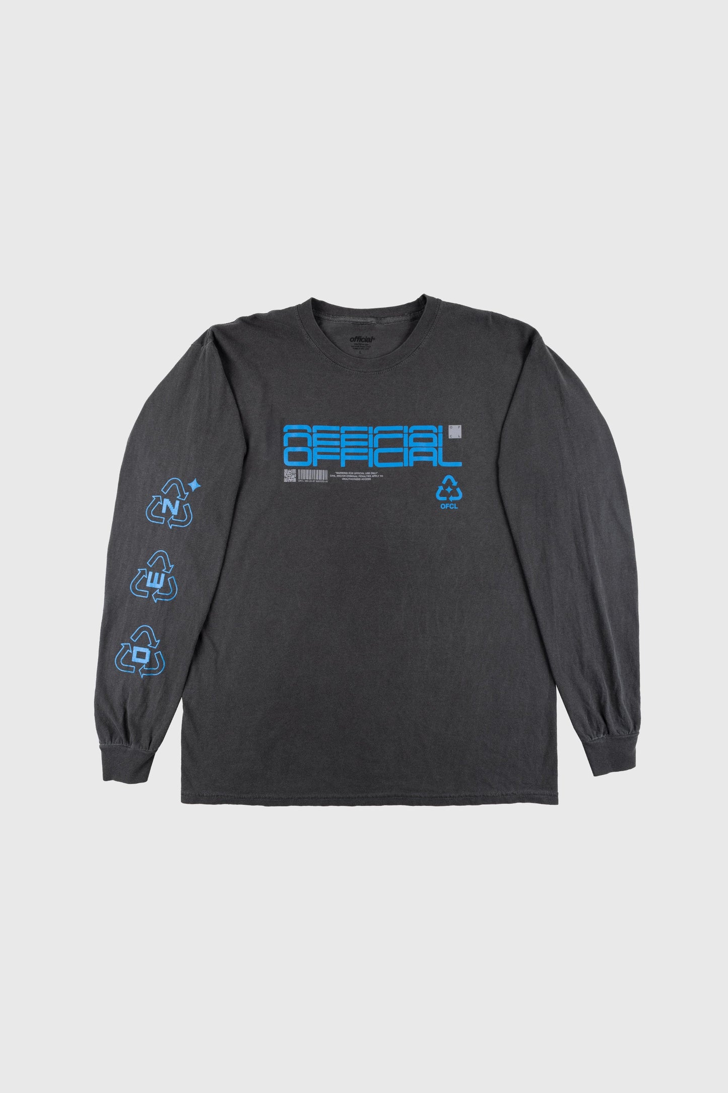 Deterministic Delusion Longsleeve Shirt (Pepper Black)