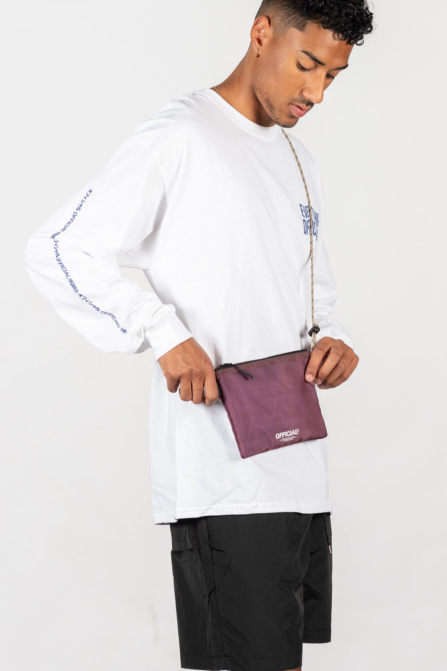 Vapour Mini Satchel Shoulder Bag (Maroon)