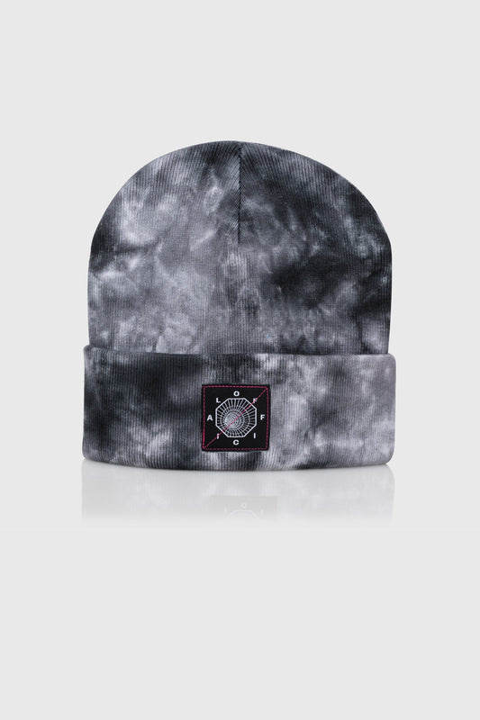 Dyed Again Beanie (Black / White)