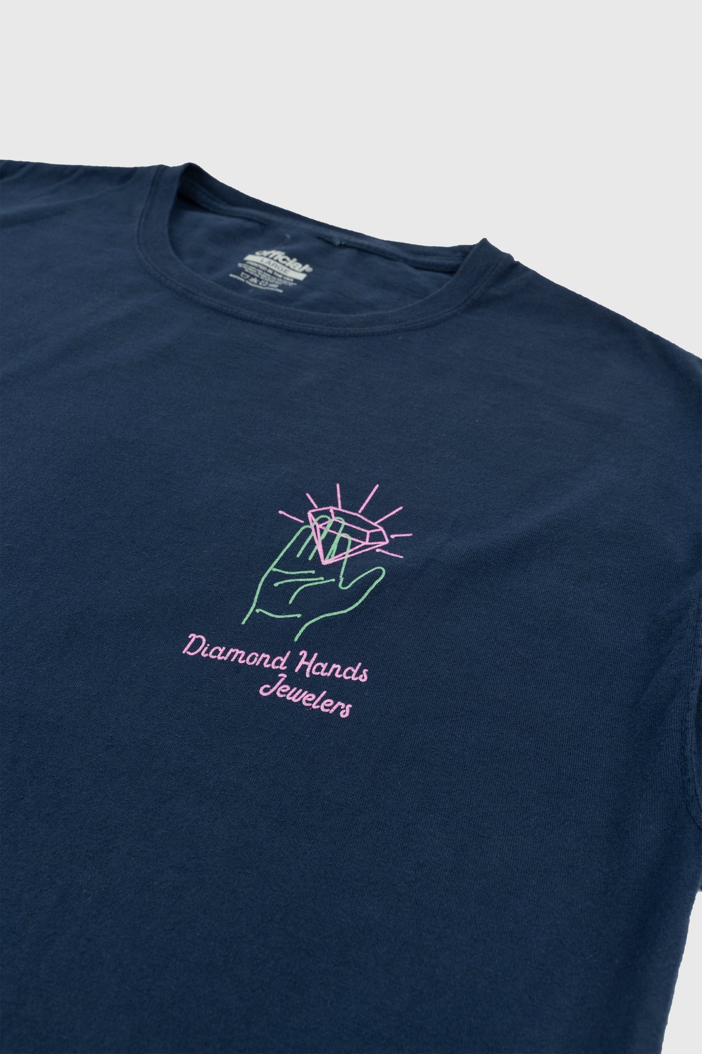 Diamond Hands Jewelers T-Shirt (Navy)