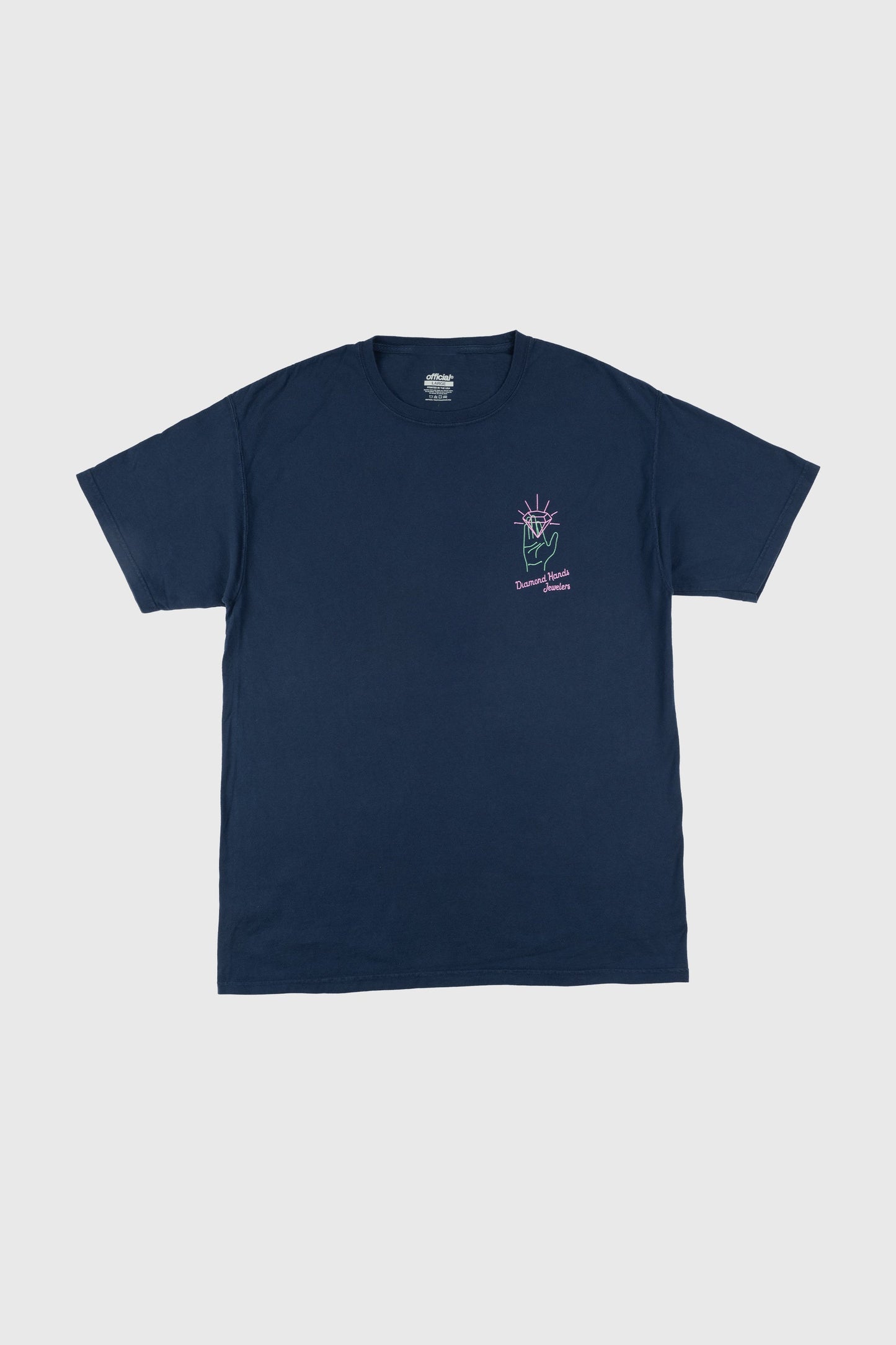 Diamond Hands Jewelers T-Shirt (Navy)