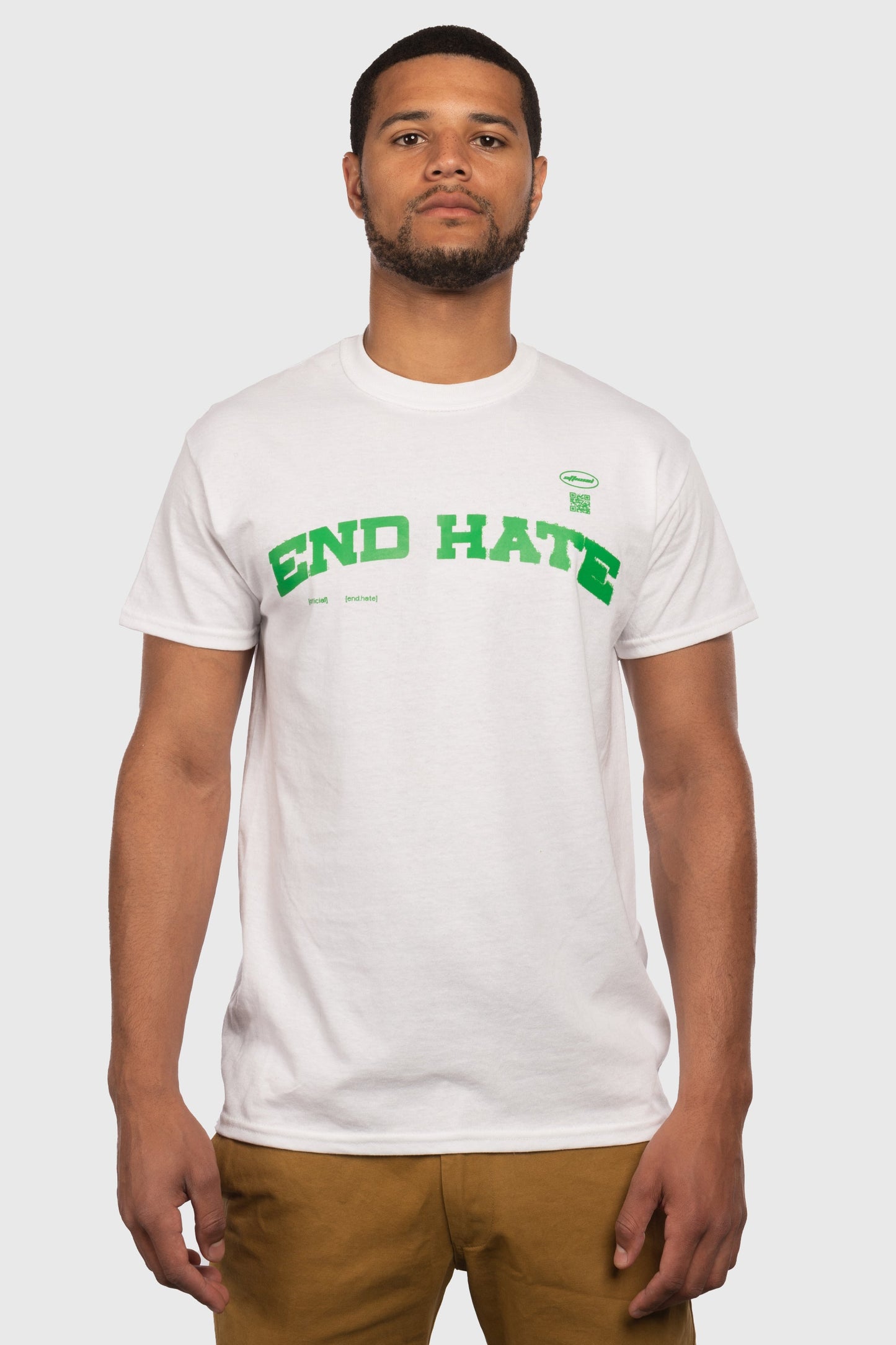 End Hate - Athletic Arc T-Shirt (White)