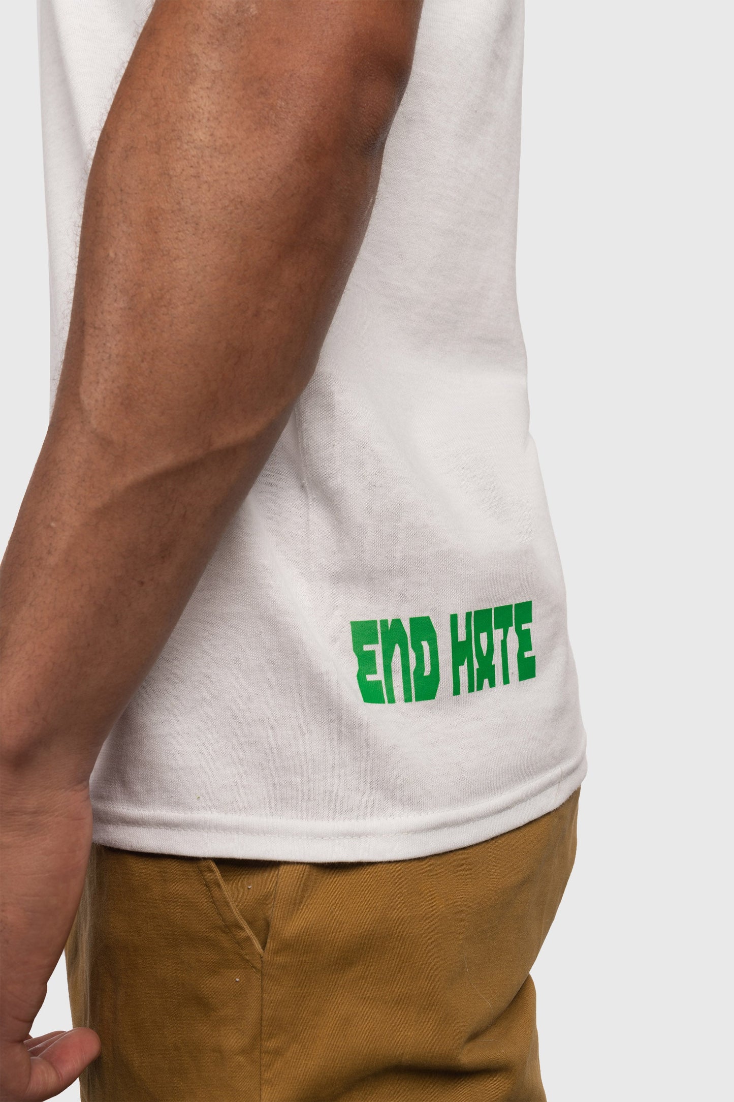 End Hate - Athletic Arc T-Shirt (White)