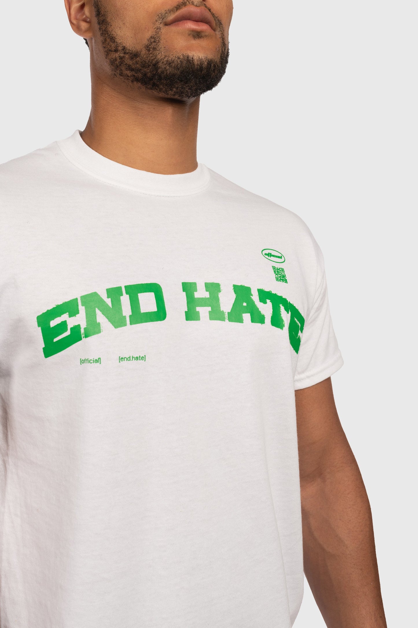 End Hate - Athletic Arc T-Shirt (White)