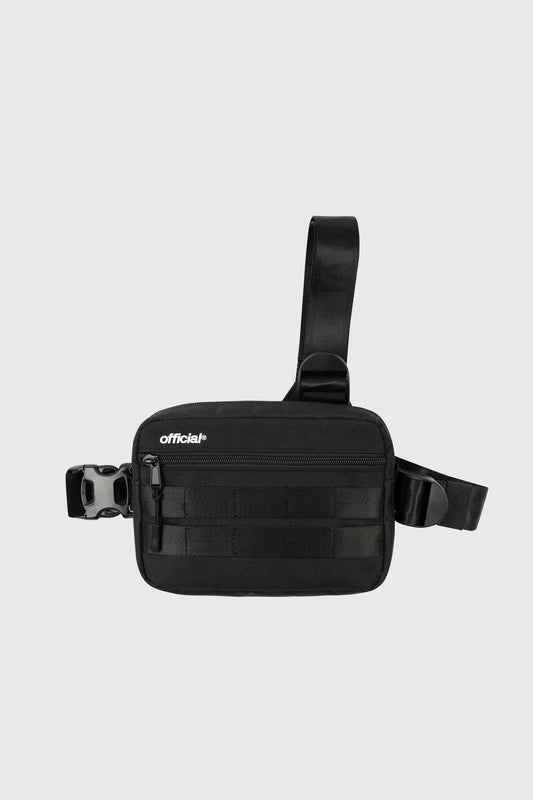 Essential Tri-Strap Chest Bag (Black)