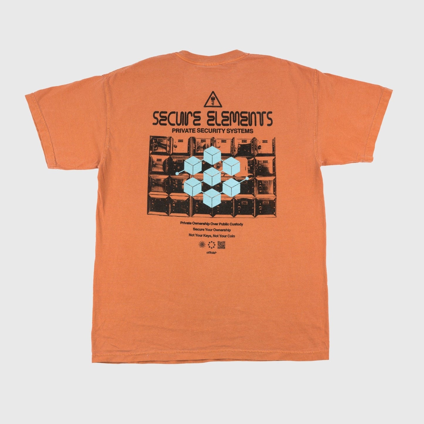 Secure Elements T-Shirt (Distressed Orange)