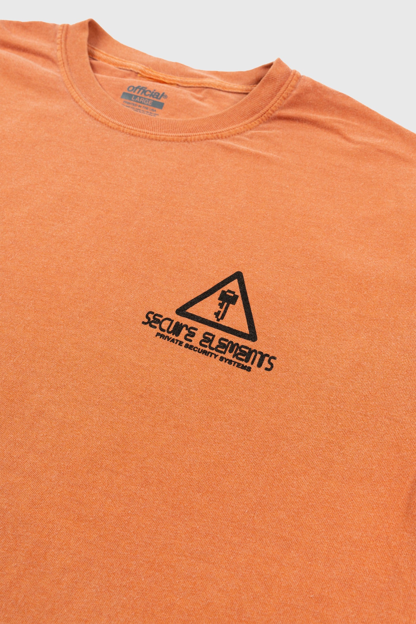 Secure Elements T-Shirt (Distressed Orange)