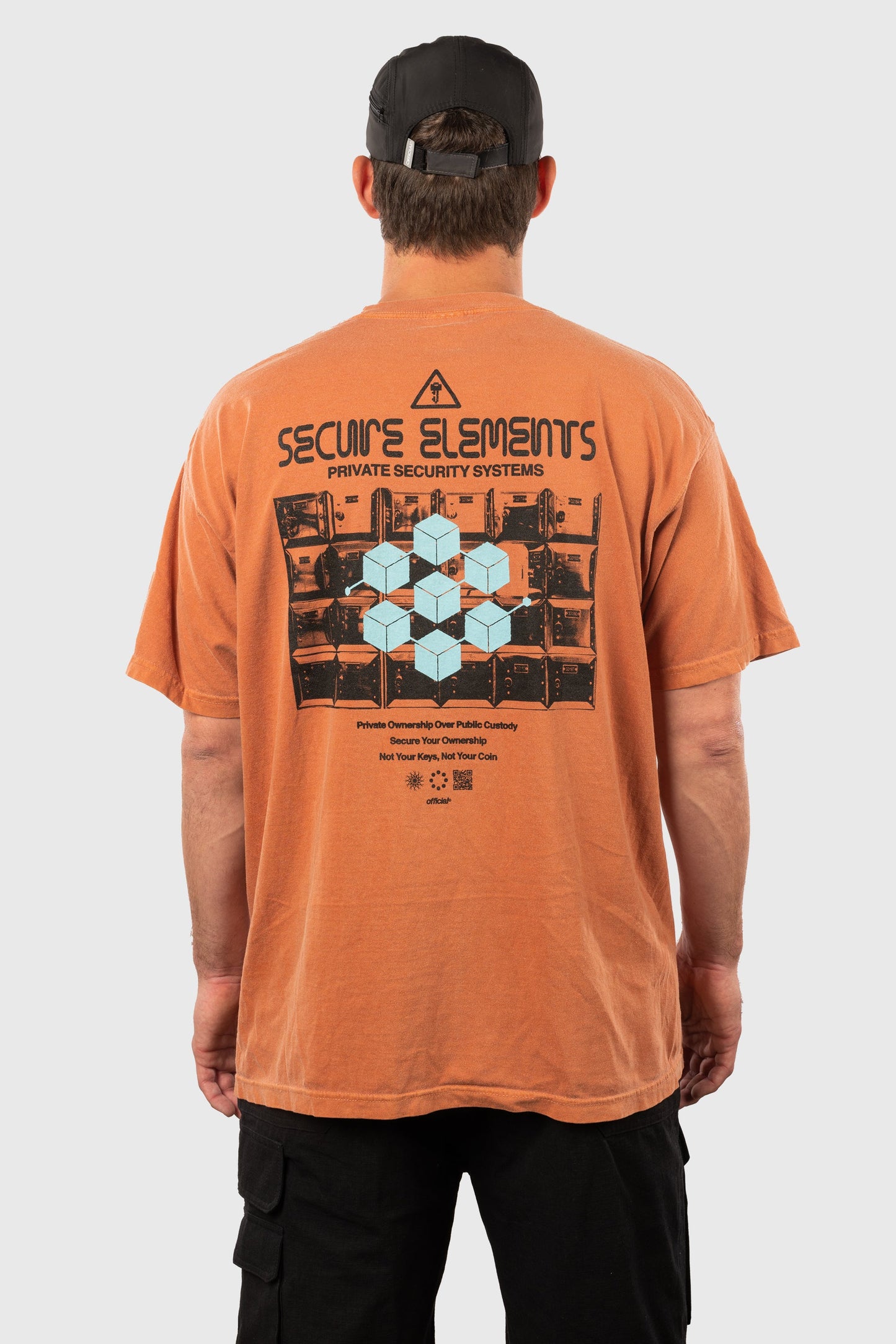 Secure Elements T-Shirt (Distressed Orange)