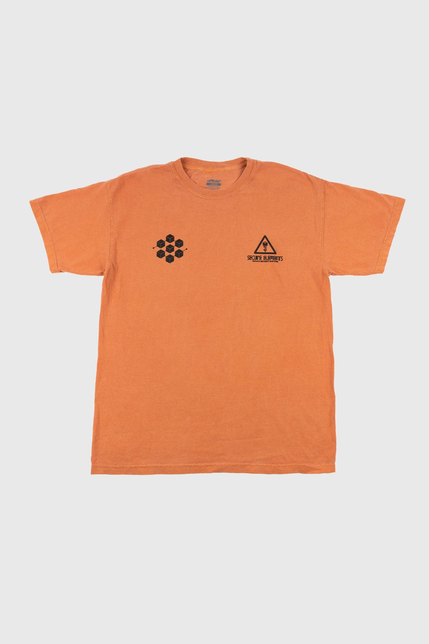 Secure Elements T-Shirt (Distressed Orange)