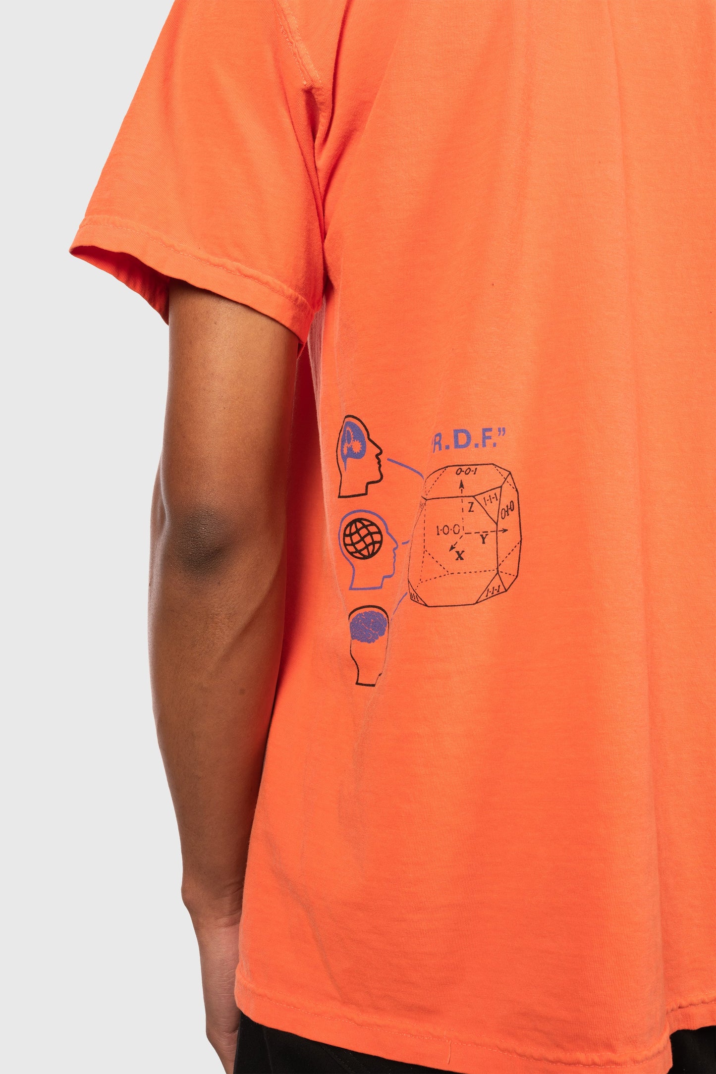 Spirit Into Matter T-Shirt (Bright Coral)