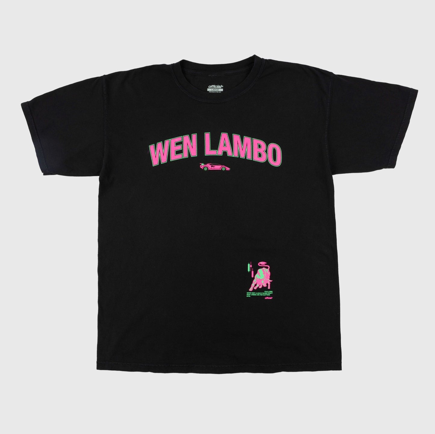 Wen Lambo T-Shirt (Black)