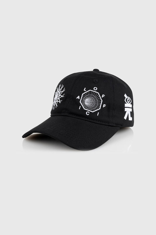 Spyral Dynamics 6 Panel Dad Hat (Black)