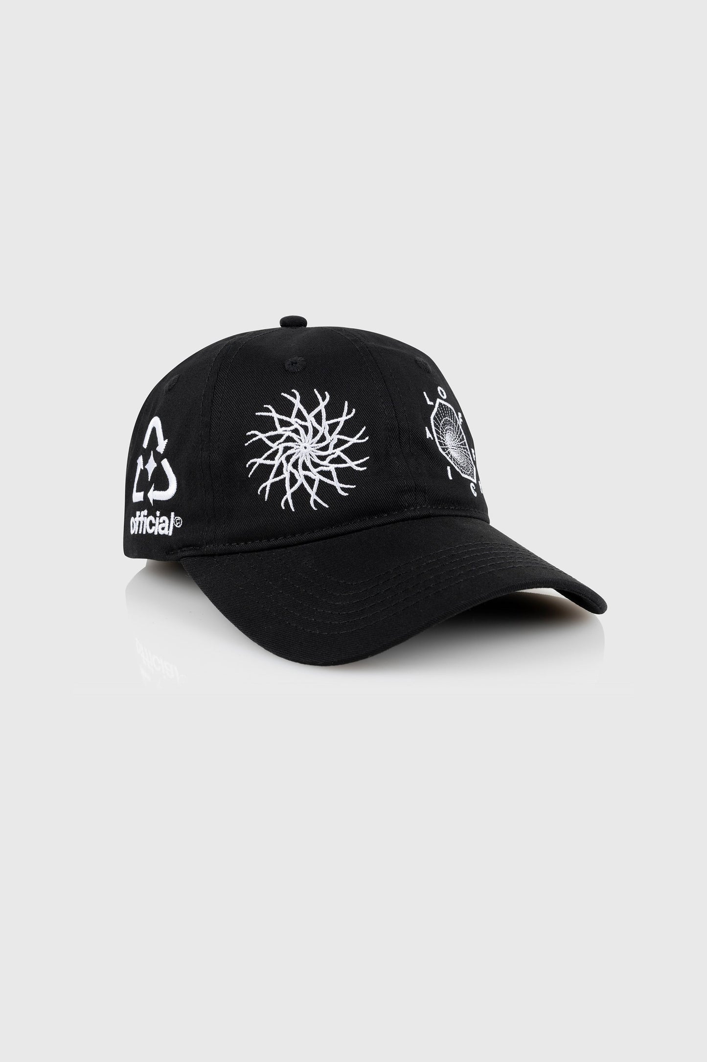 Spyral Dynamics 6 Panel Dad Hat (Black)